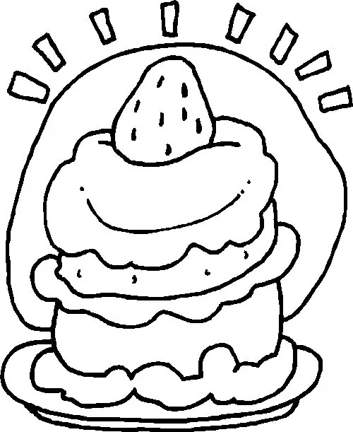 Food Coloring Pages – 009