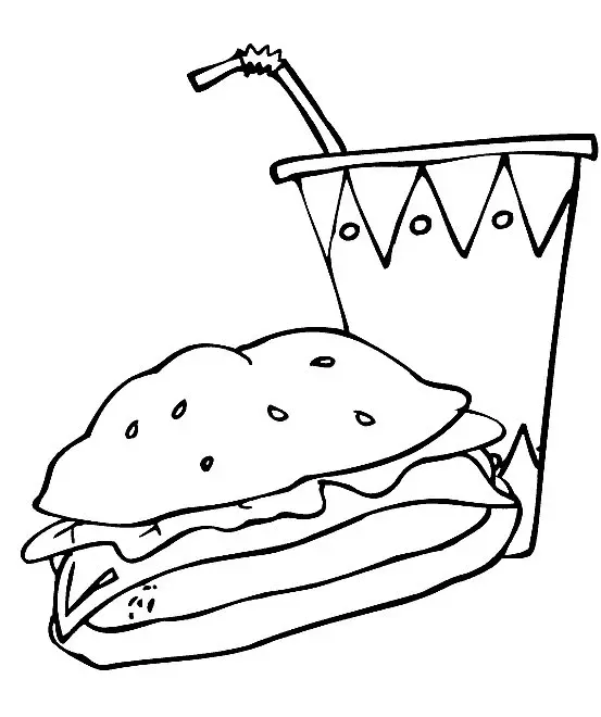 Food Coloring Pages – 022