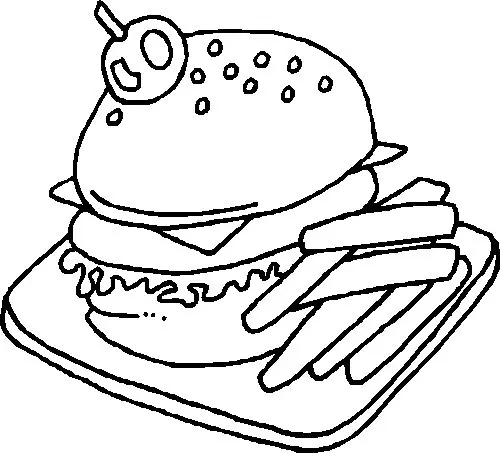 Food Coloring Pages – 026