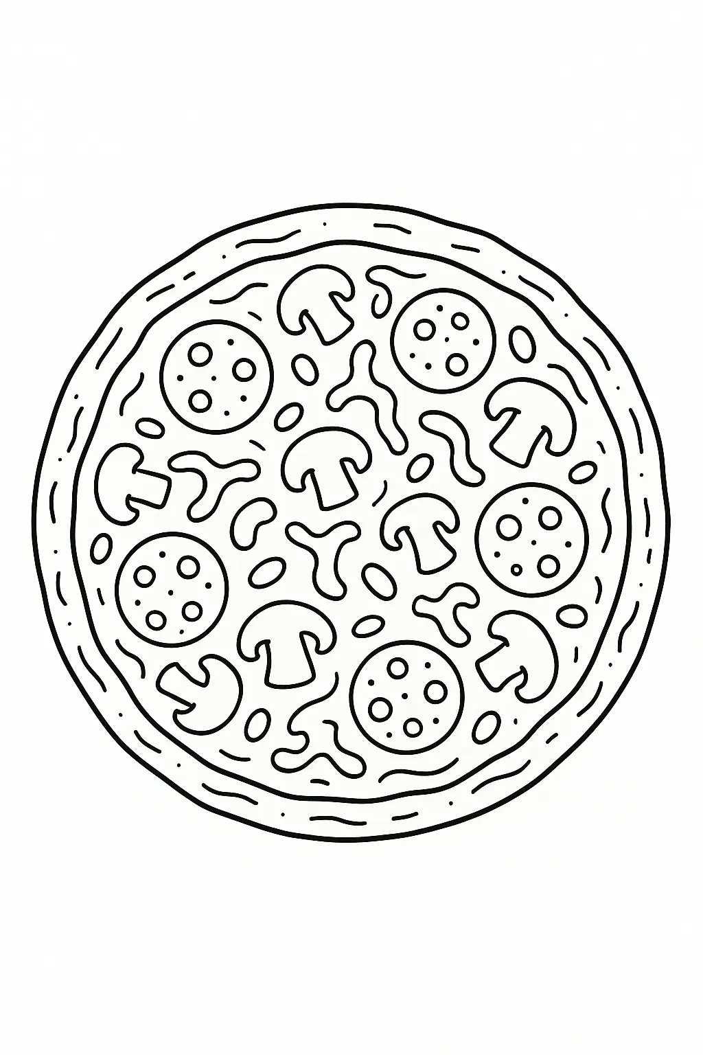 Food Coloring Pages – 036