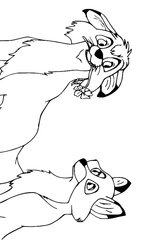 Fox Coloring Pages – 010