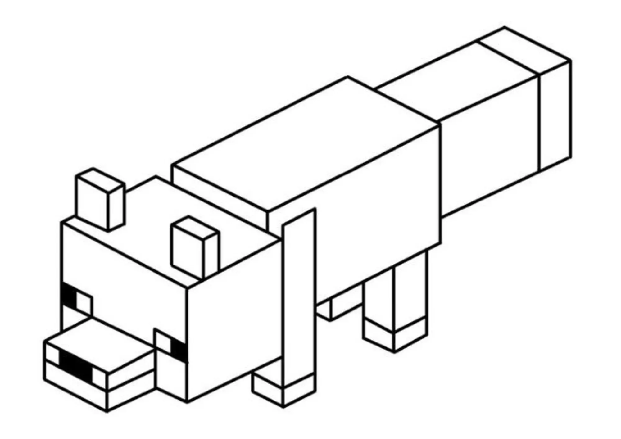 Fox Coloring Pages – 014