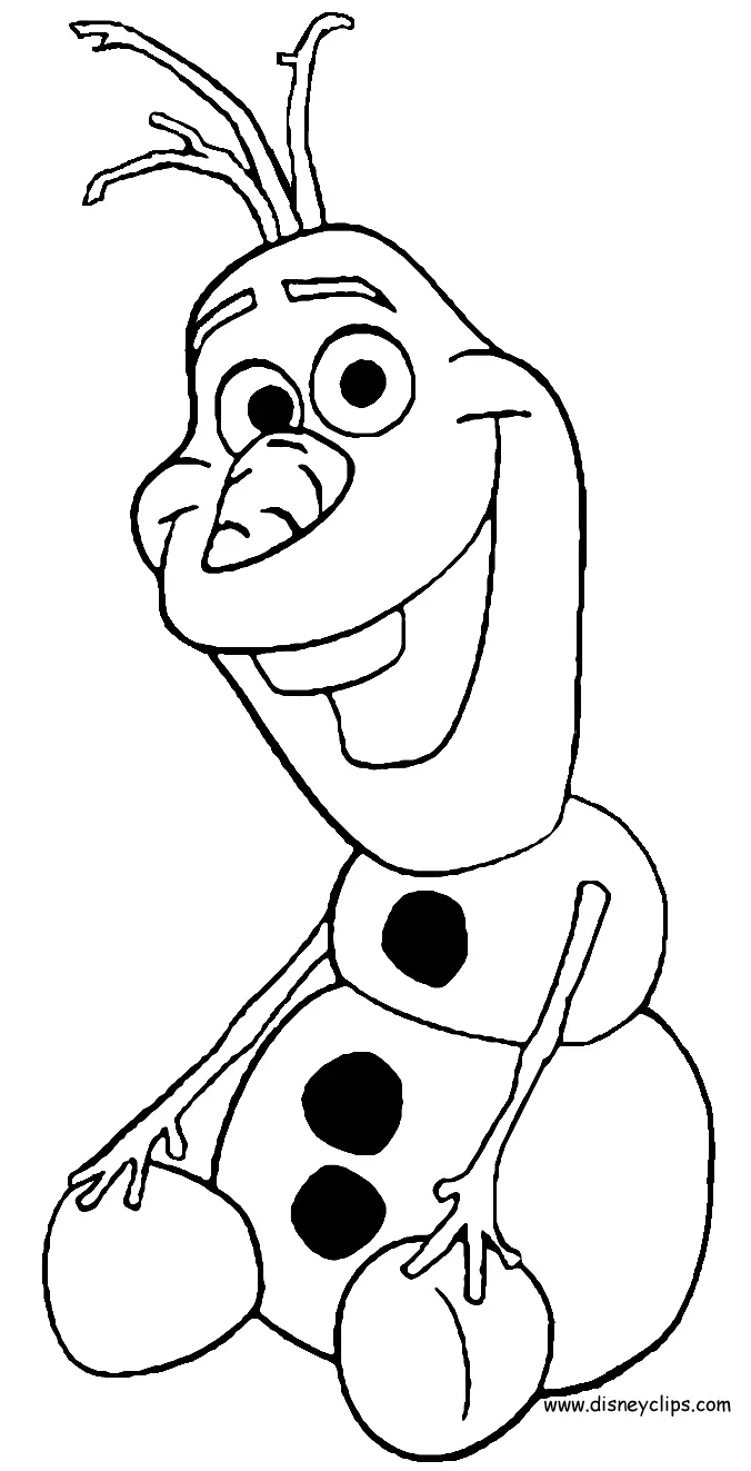 Frozen Coloring Pages – 003