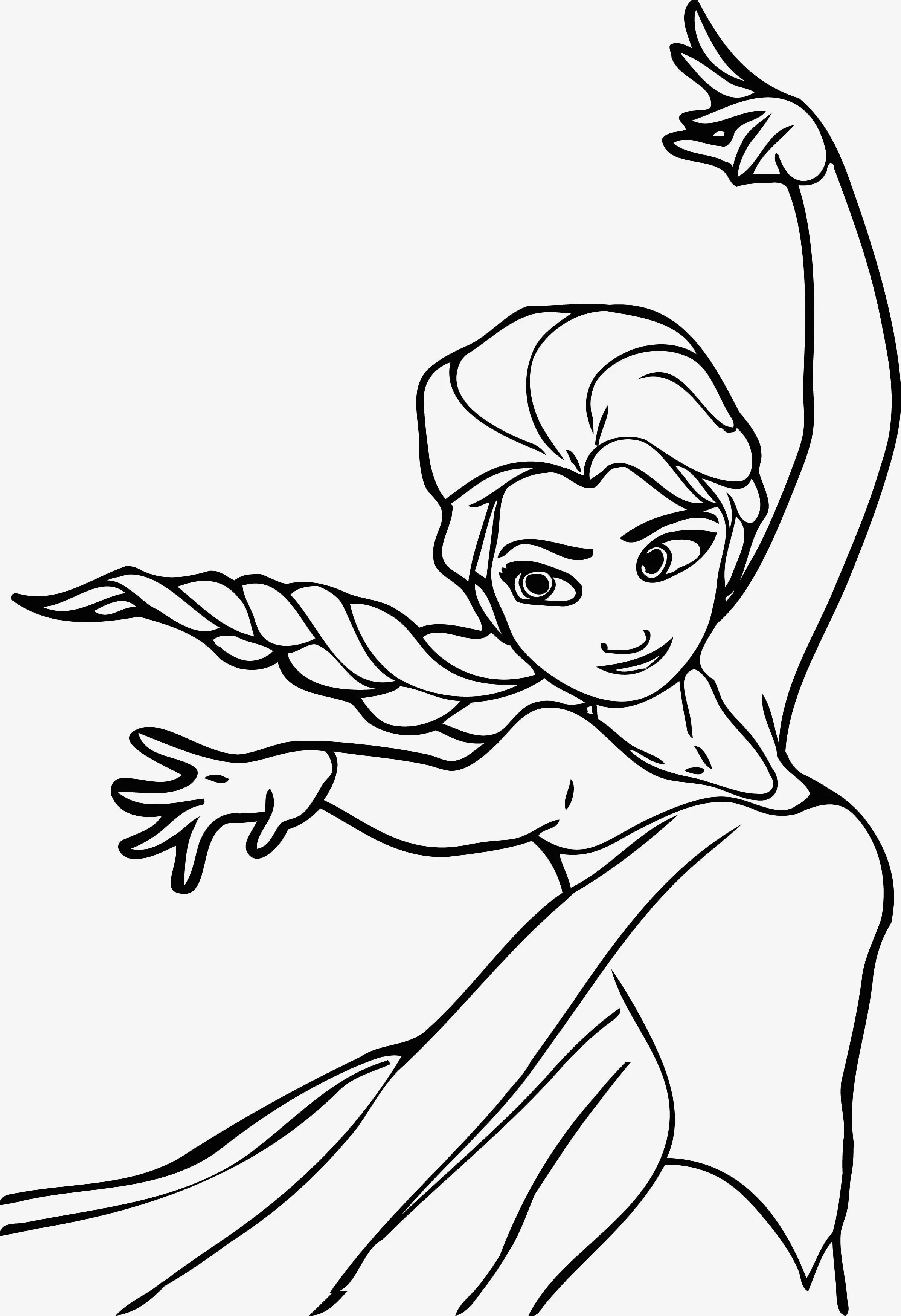 Frozen Coloring Pages – 009