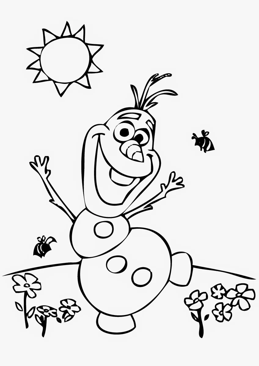 Frozen Coloring Pages – 010