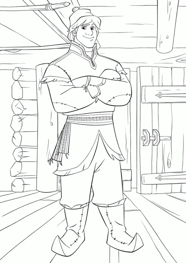 Frozen Coloring Pages – 025