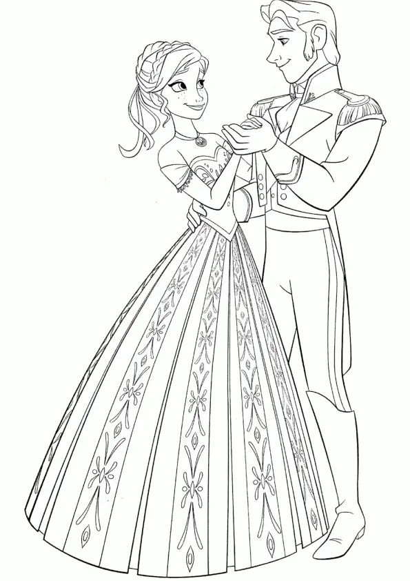 Frozen Coloring Pages – 032