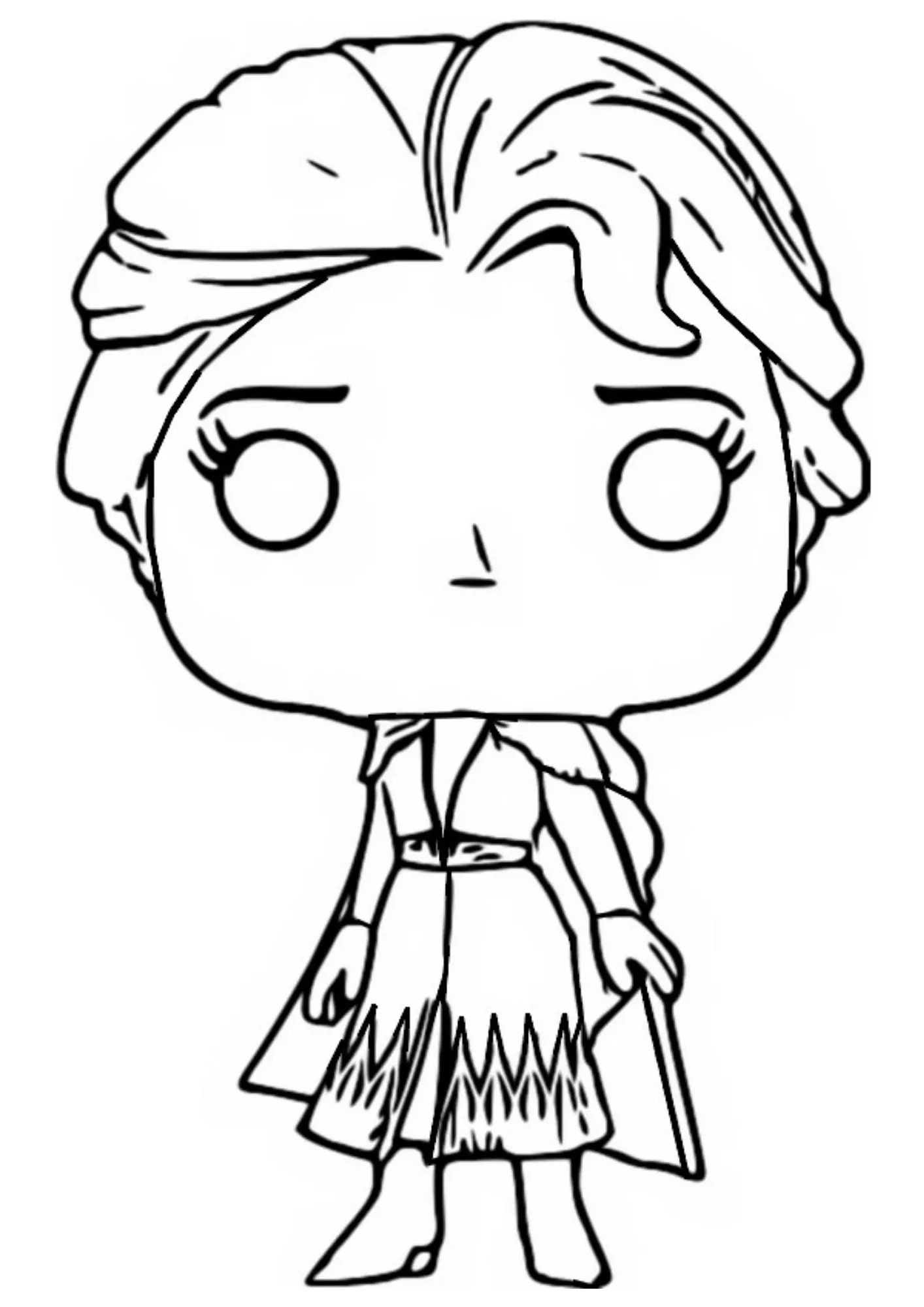 Frozen Coloring Pages – 036