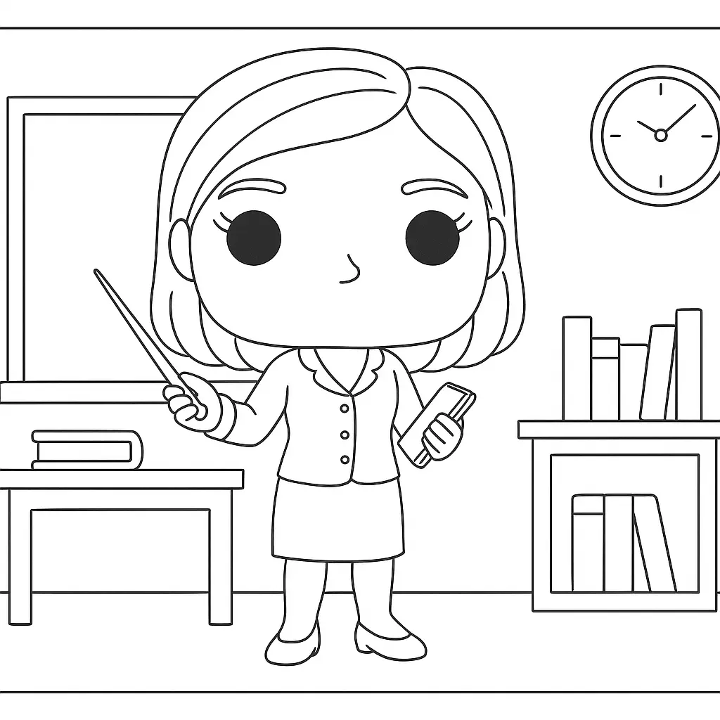 Funko Pop Coloring Pages – 019