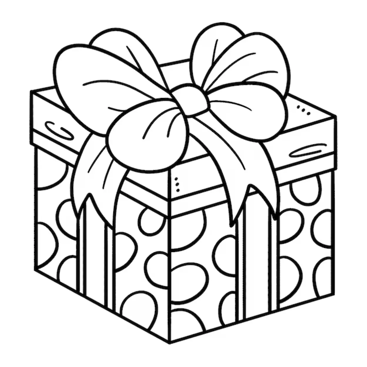 Gift Coloring Pages – 015