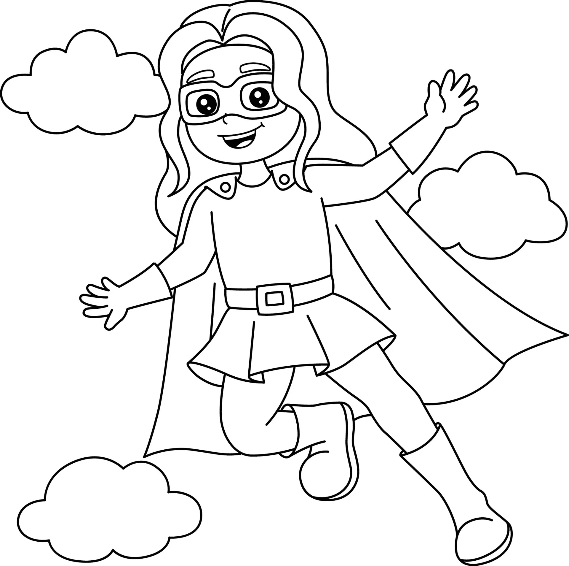 Girls Coloring Pages – 008