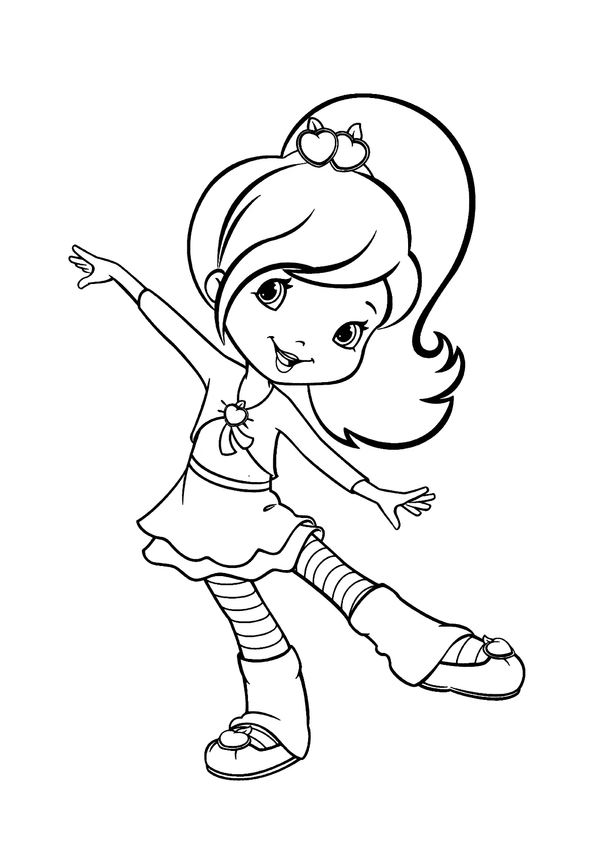 Girls Coloring Pages – 010
