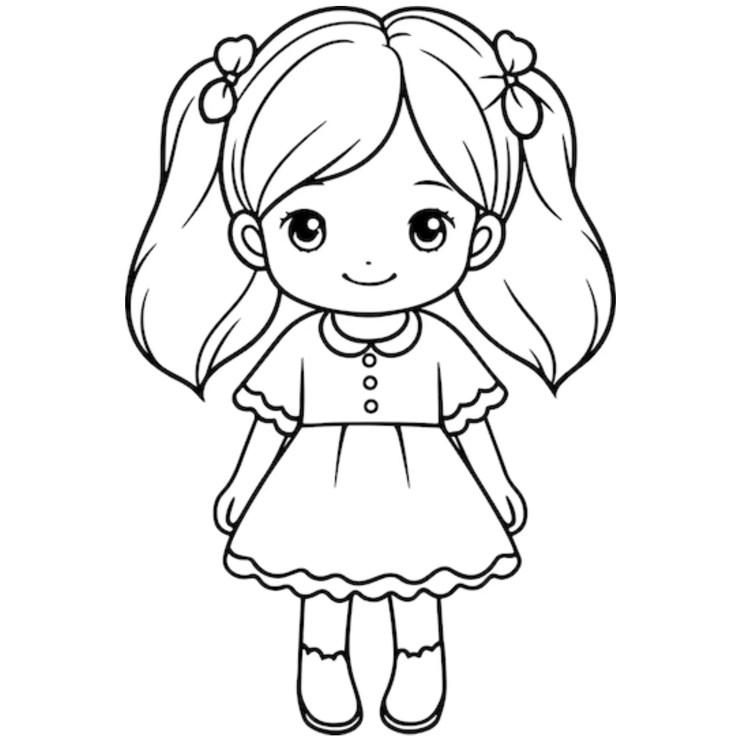 Girls Coloring Pages – 015