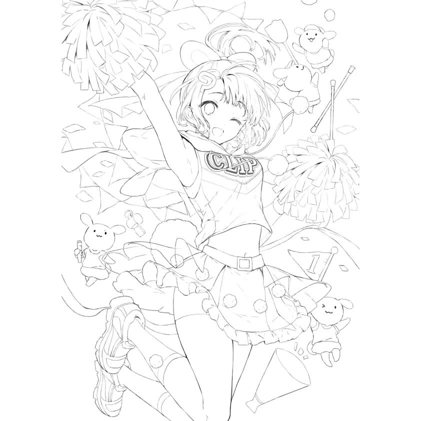 Girls Coloring Pages – 020