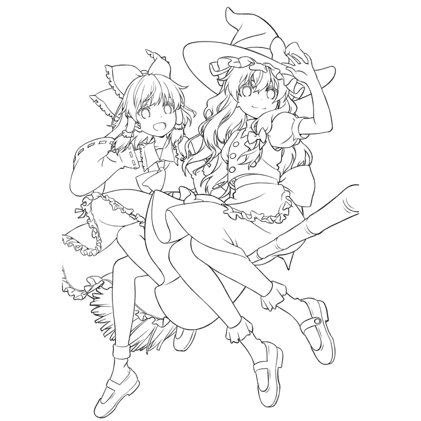 Girls Coloring Pages – 021