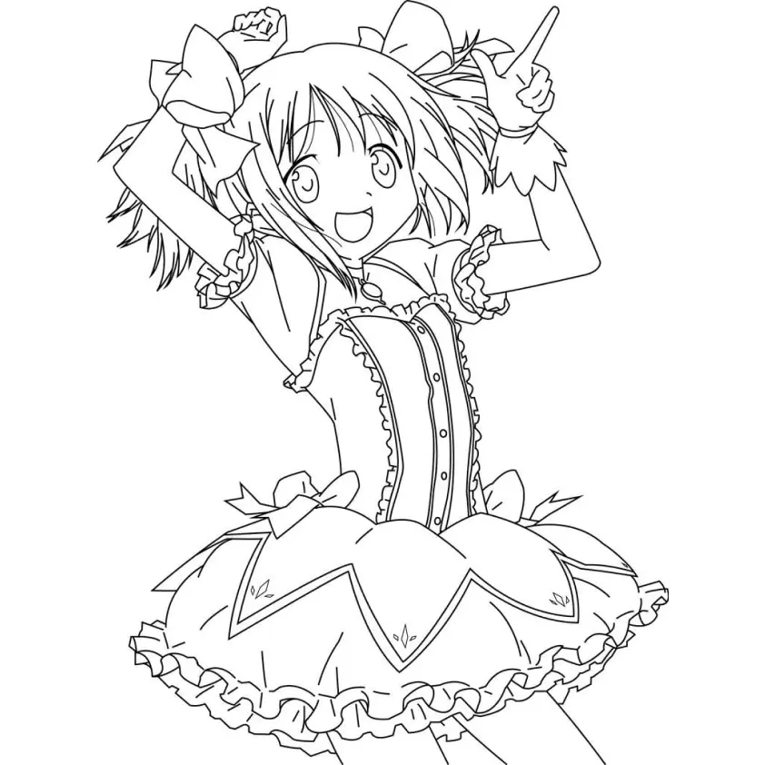 Girls Coloring Pages – 026