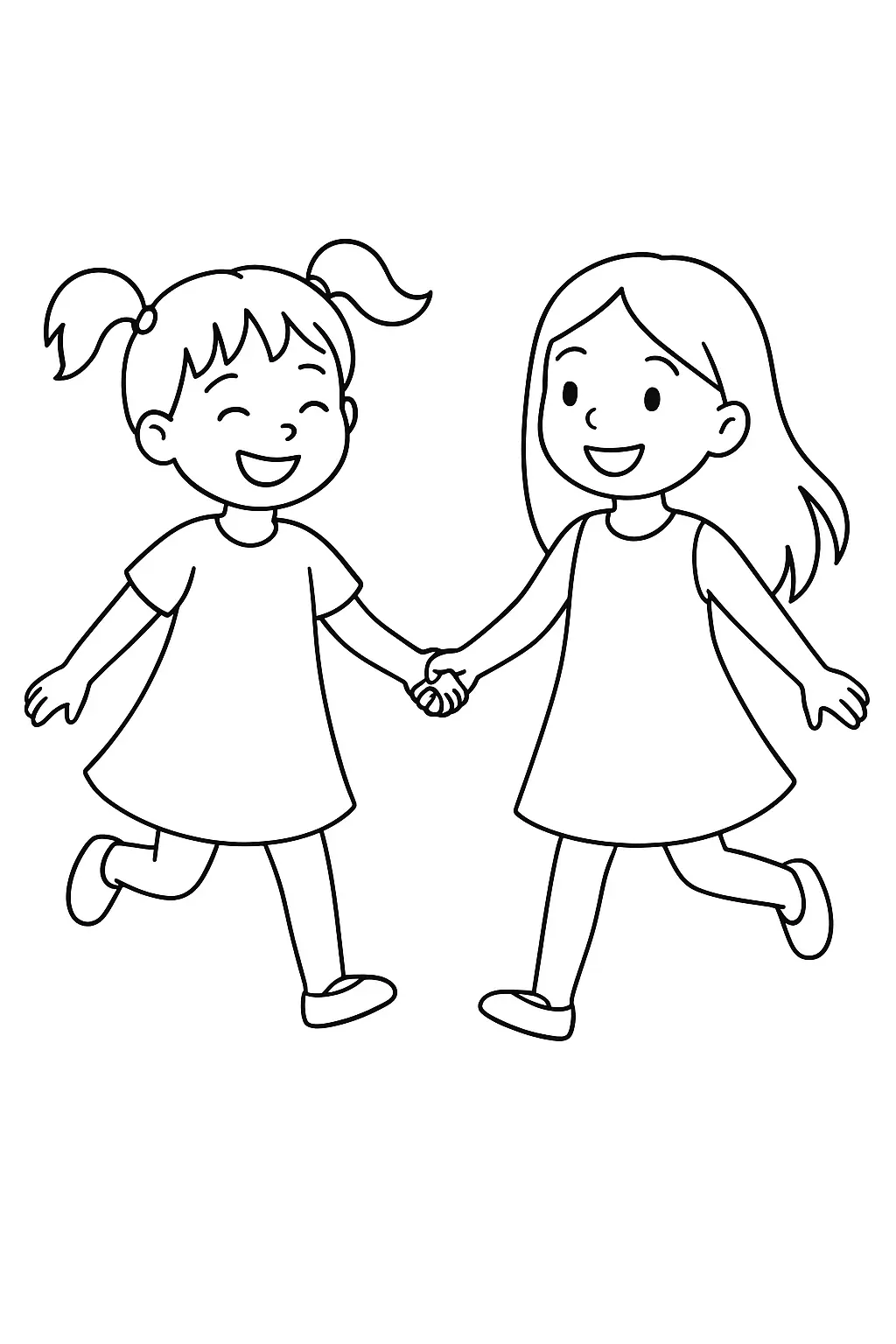 Girls Coloring Pages – 030