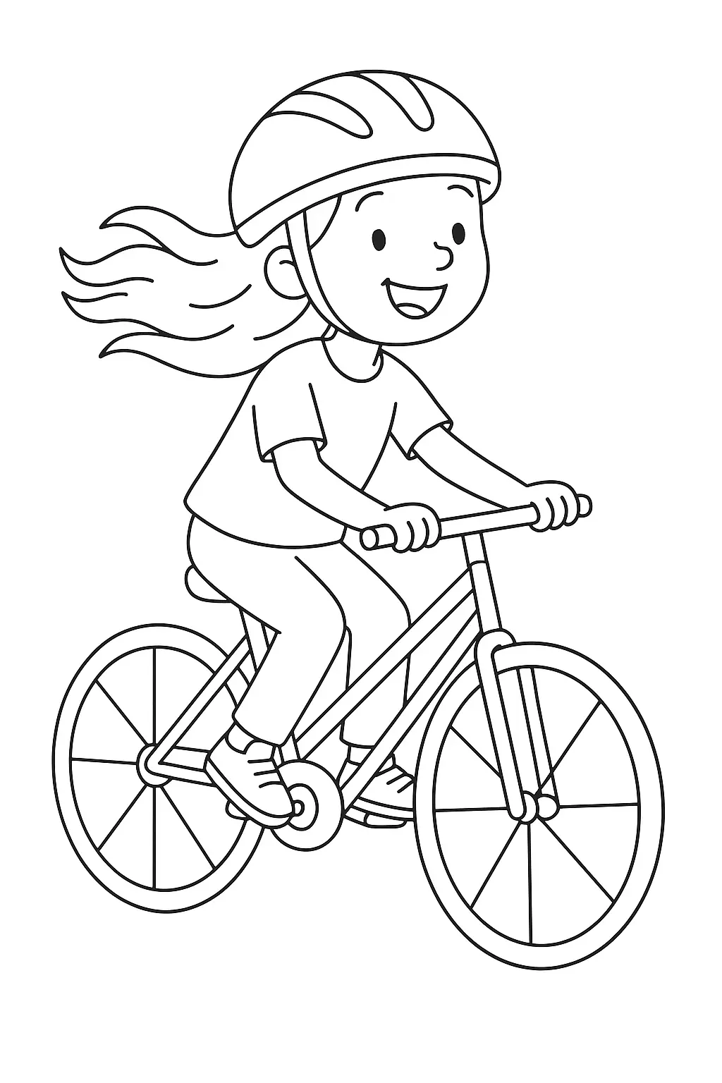 Girls Coloring Pages – 036