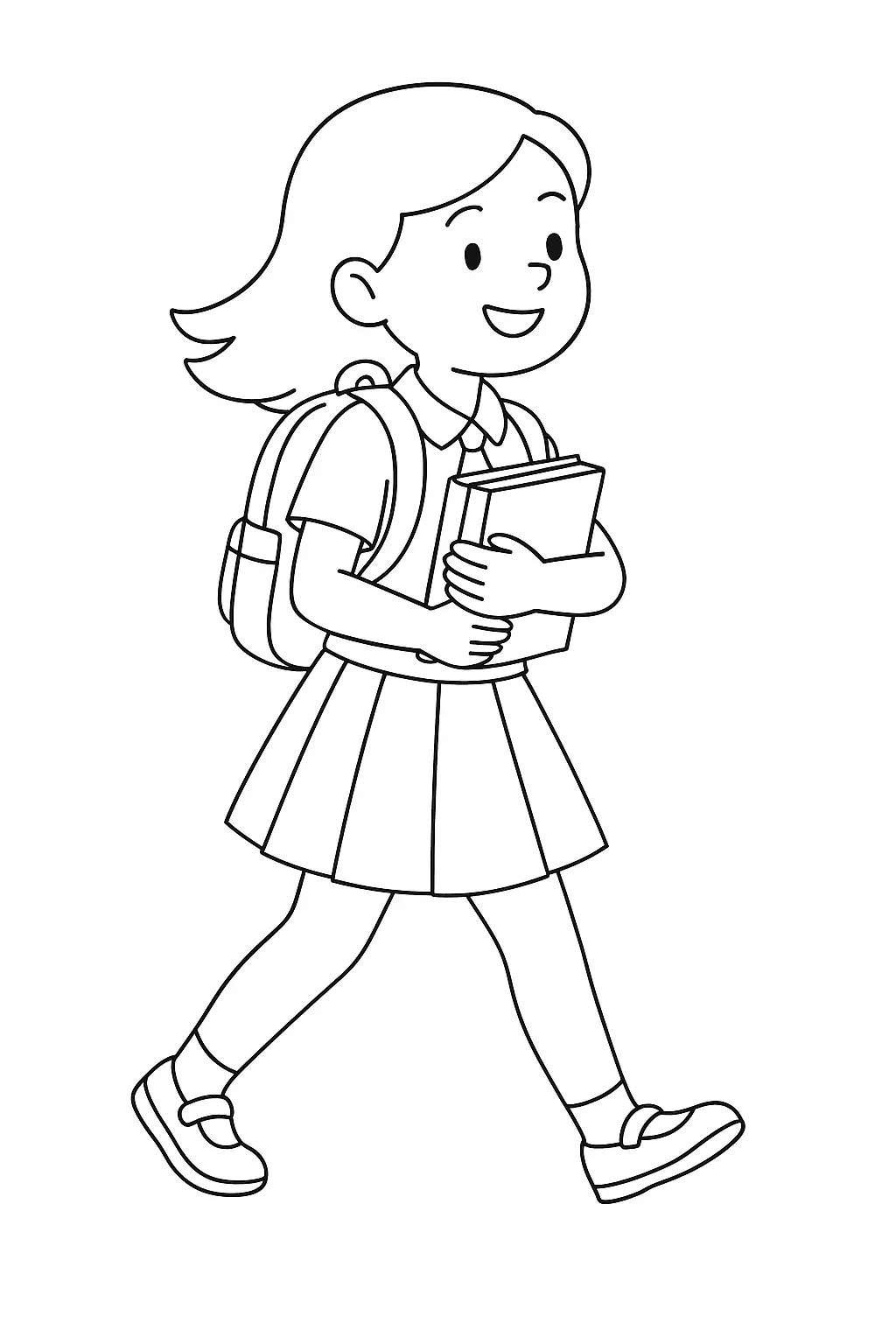 Girls Coloring Pages – 038