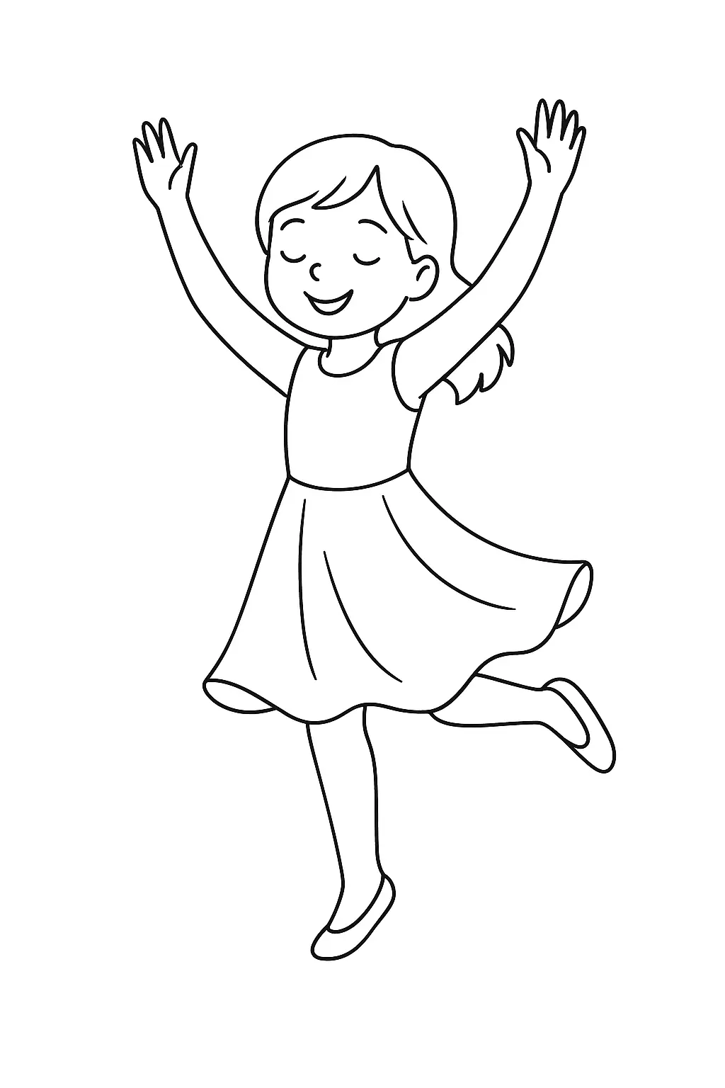Girls Coloring Pages – 039