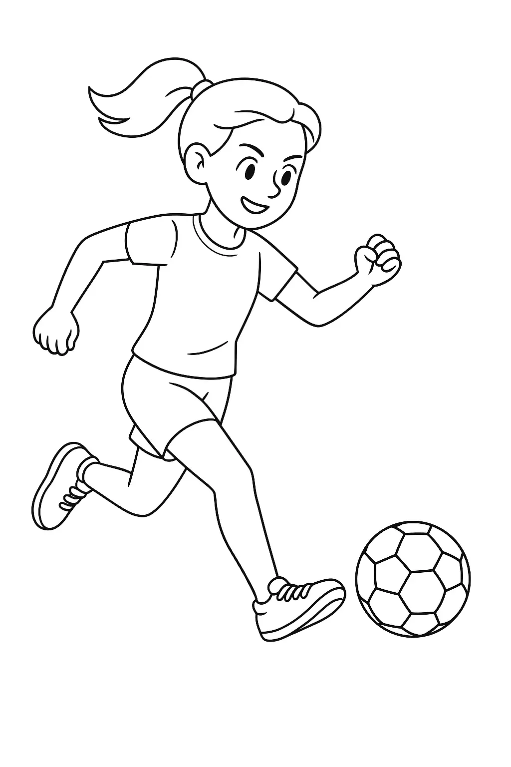 Girls Coloring Pages – 043