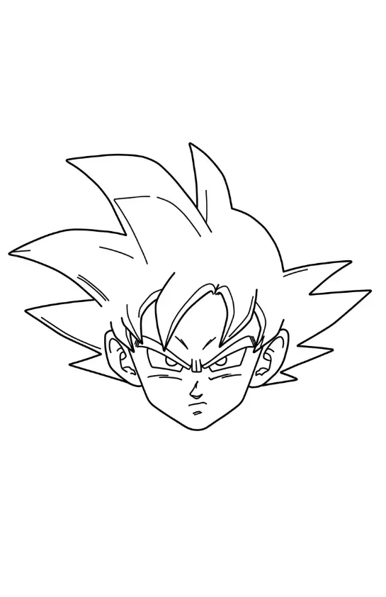 Goku Coloring Pages – 013