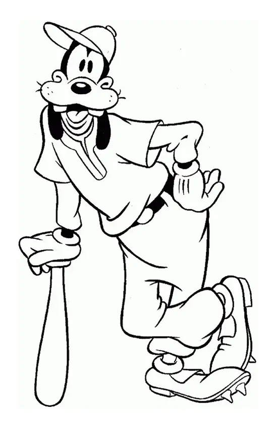 Goofy Coloring Pages – 021