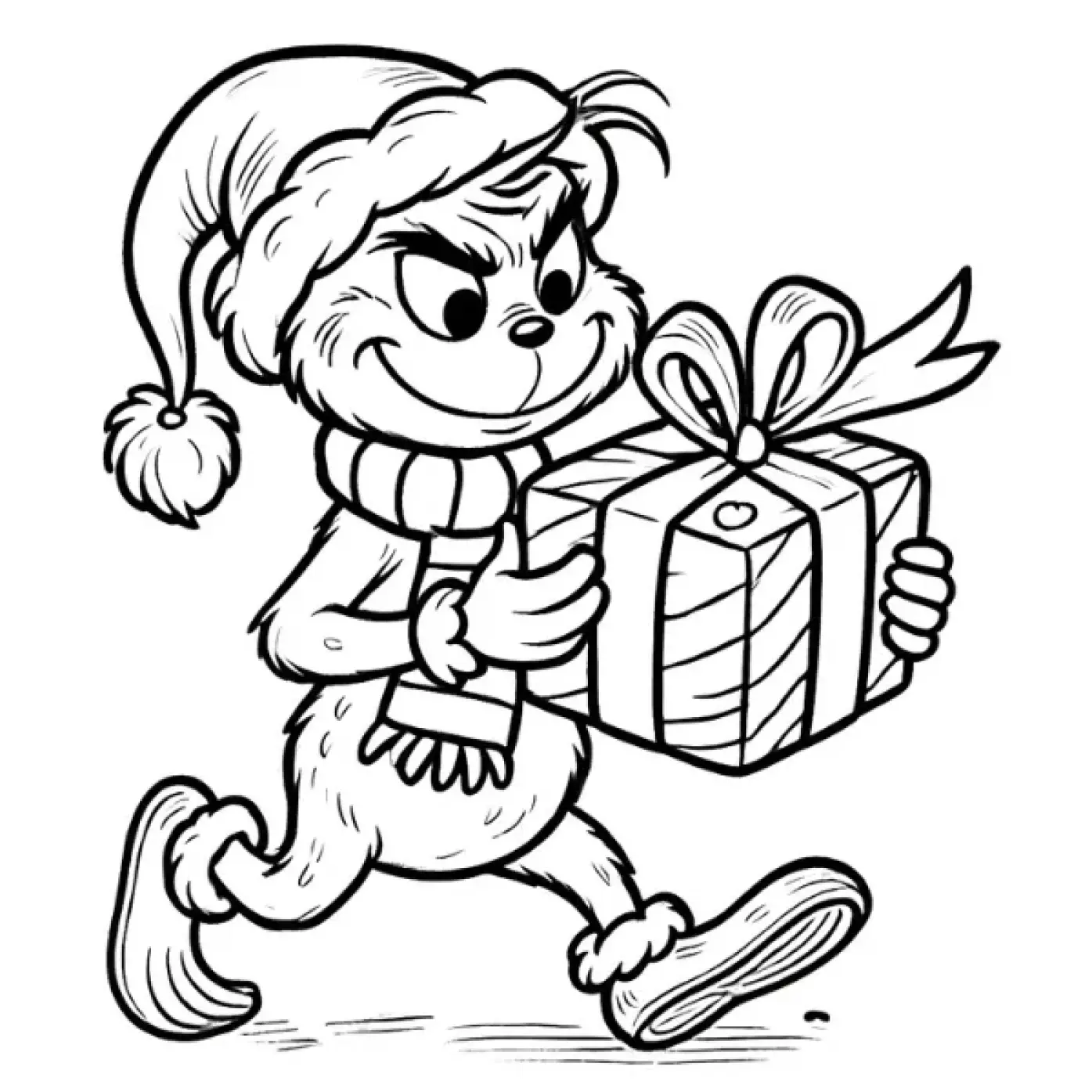 Grinch Coloring Pages – 008