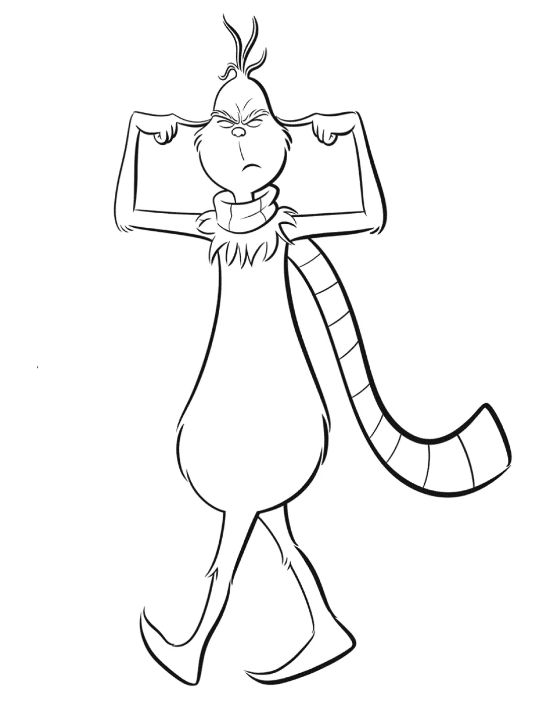 Grinch Coloring Pages – 010