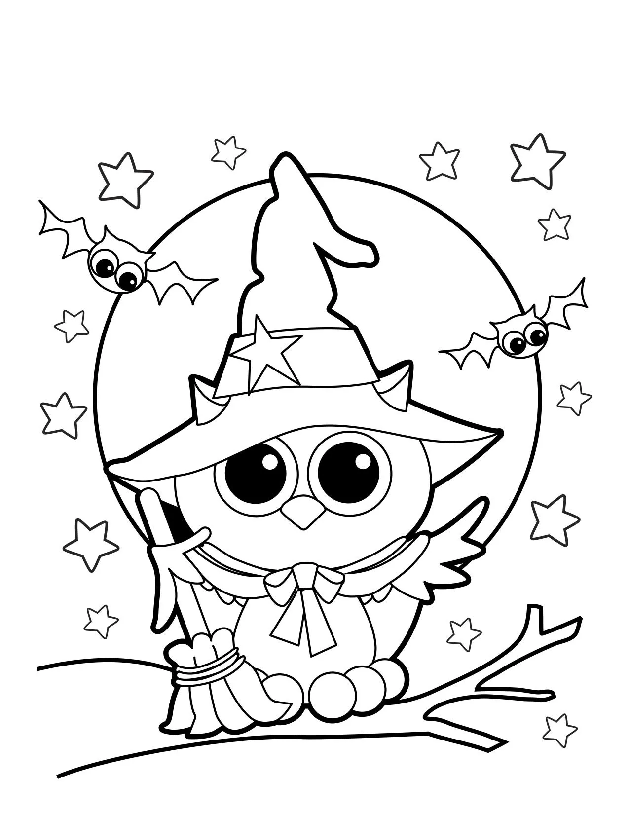 Halloween Coloring Pages – 003