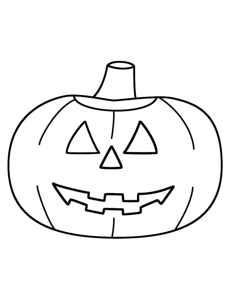 Halloween Coloring Pages – 007