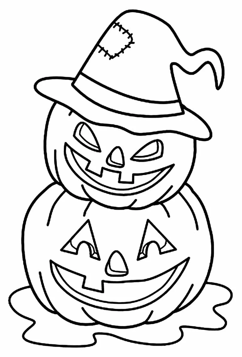 Halloween Coloring Pages – 009