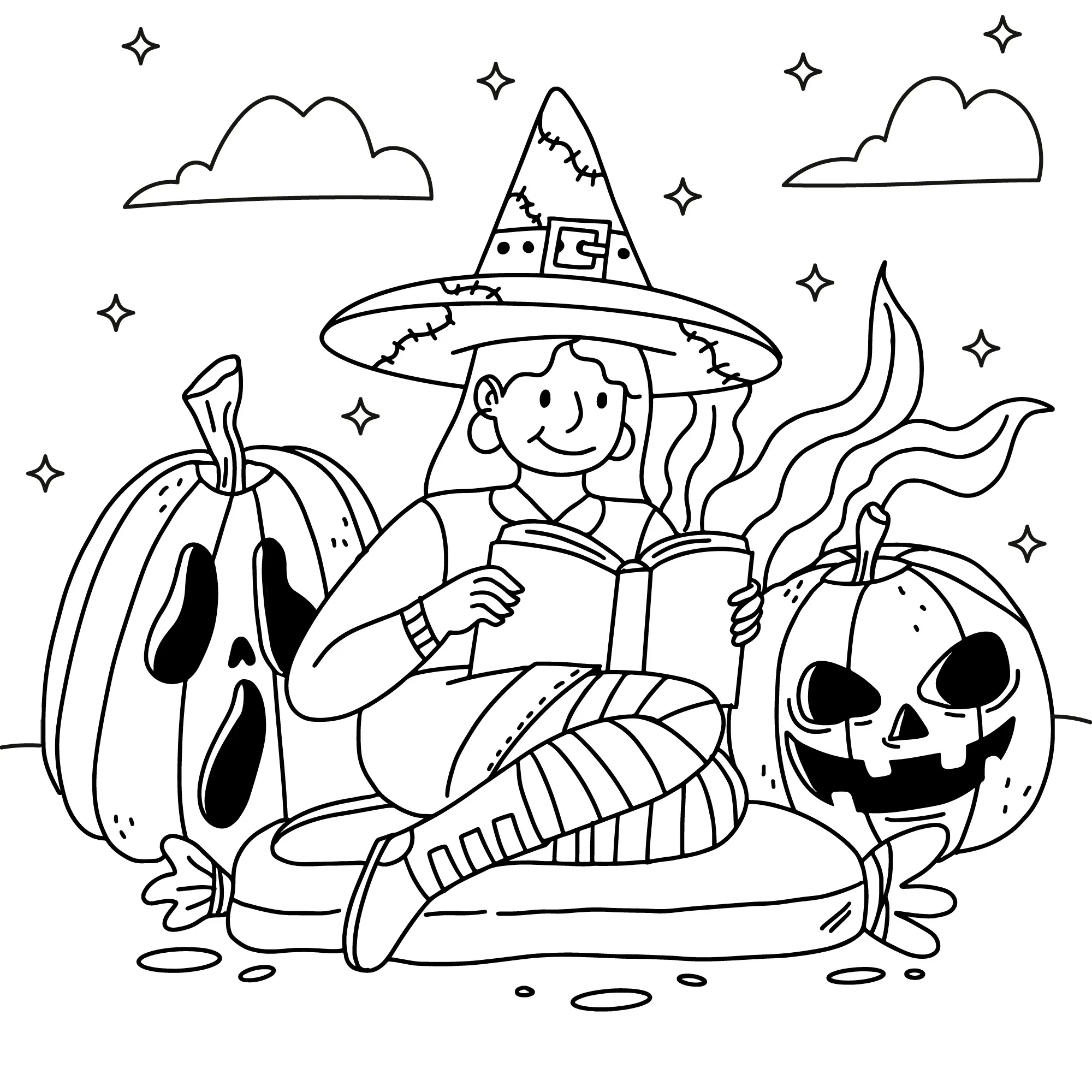 Halloween Coloring Pages – 018