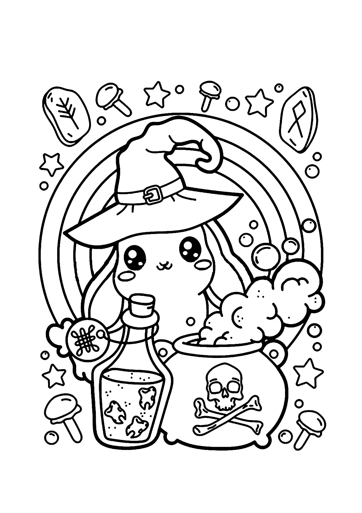 Halloween Coloring Pages – 028
