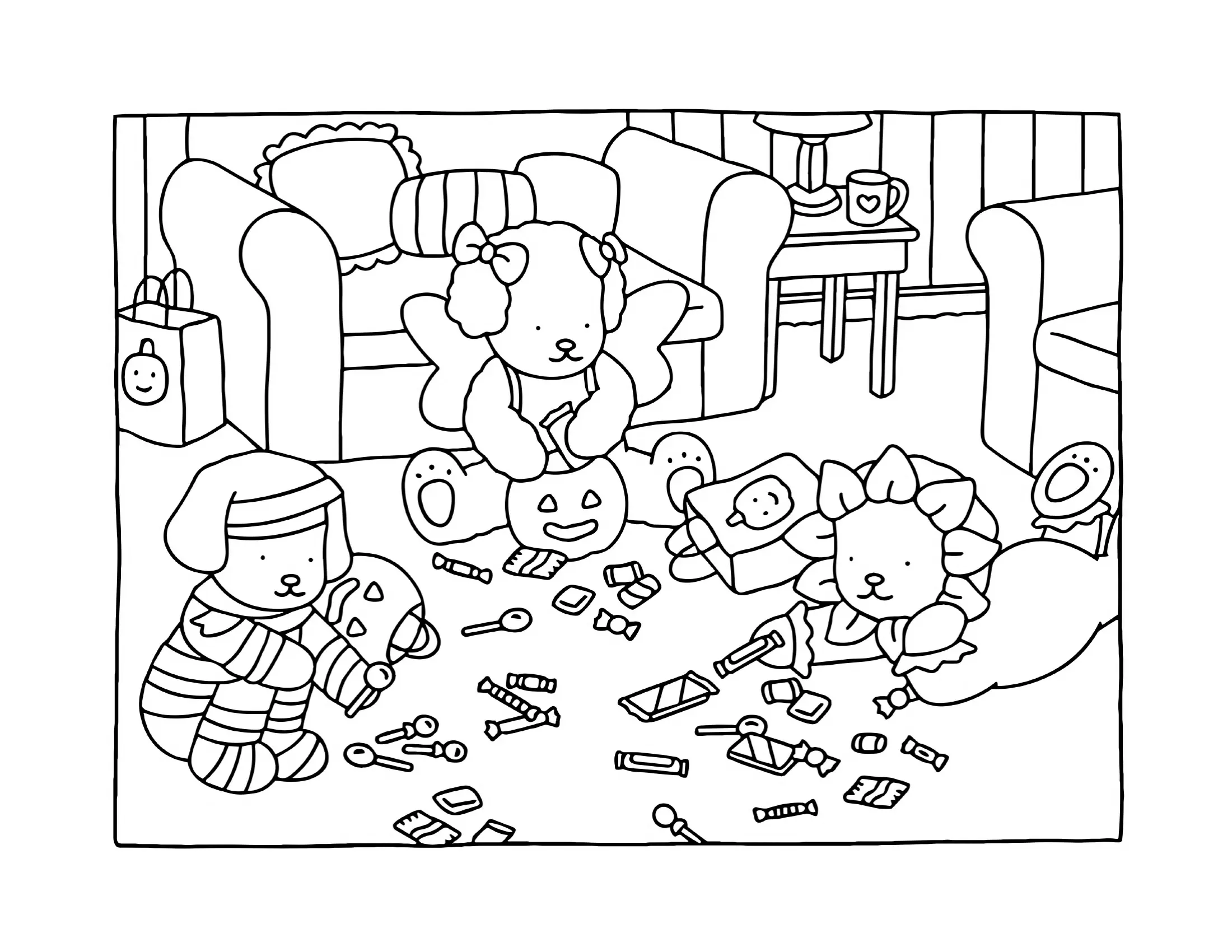 Halloween Coloring Pages – 029