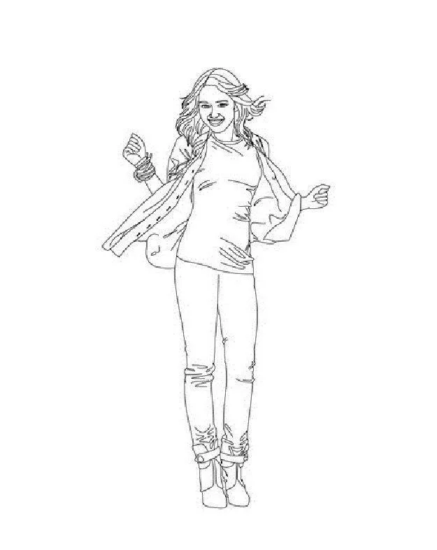 Hannah Montana Coloring Pages – 008