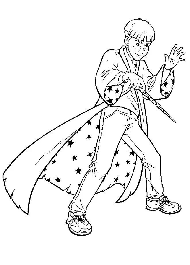 Harry Potter Coloring Pages – 007