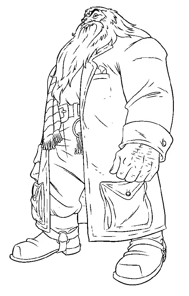 Harry Potter Coloring Pages – 009