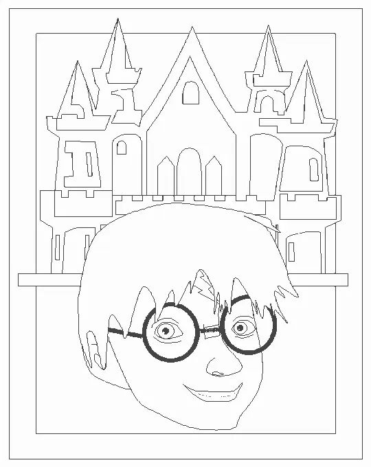 Harry Potter Coloring Pages – 011