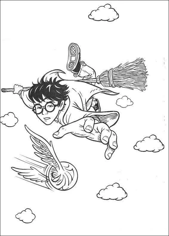 Harry Potter Coloring Pages – 016