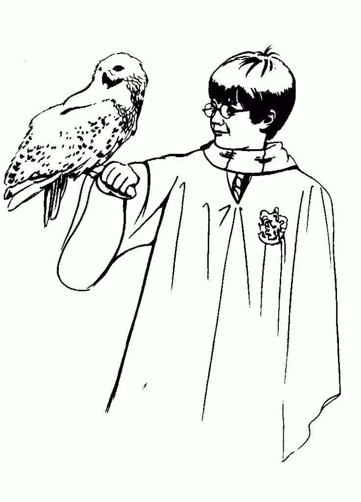 Harry Potter Coloring Pages – 017