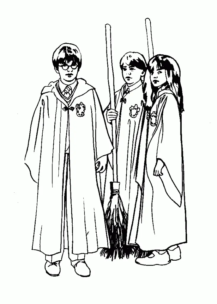 Harry Potter Coloring Pages – 021