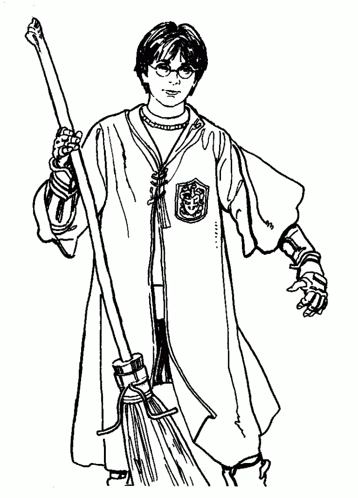 Harry Potter Coloring Pages – 022