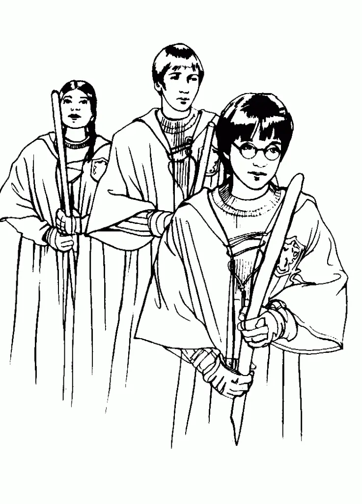 Harry Potter Coloring Pages – 027
