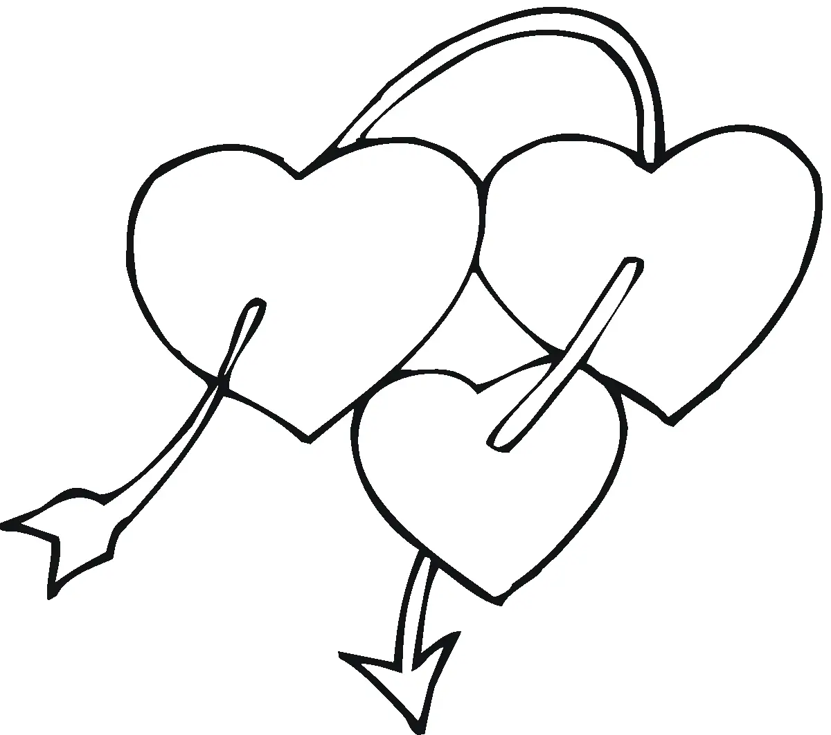 Heart Coloring Pages – 002