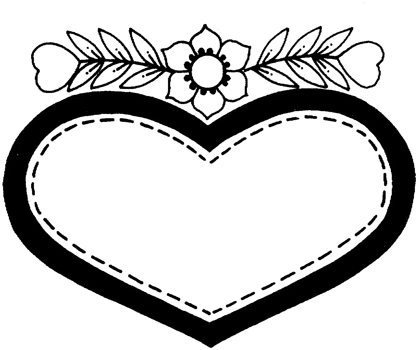 Heart Coloring Pages – 010