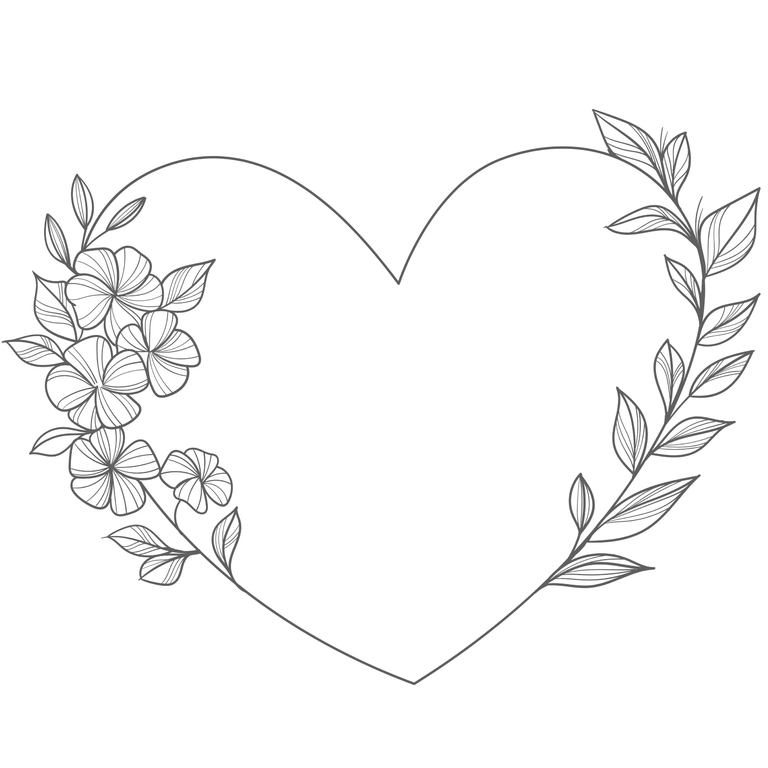 Heart Coloring Pages – 032