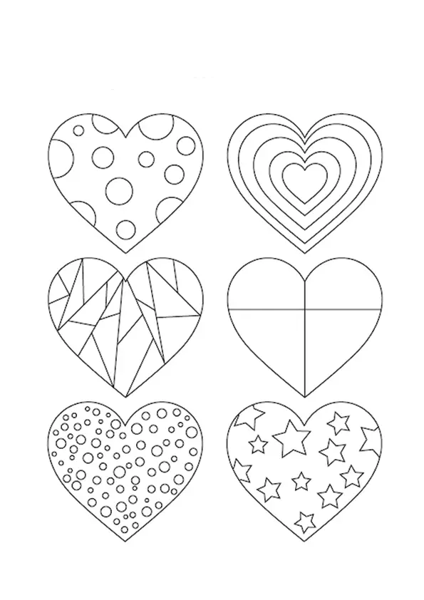 Heart Coloring Pages – 038