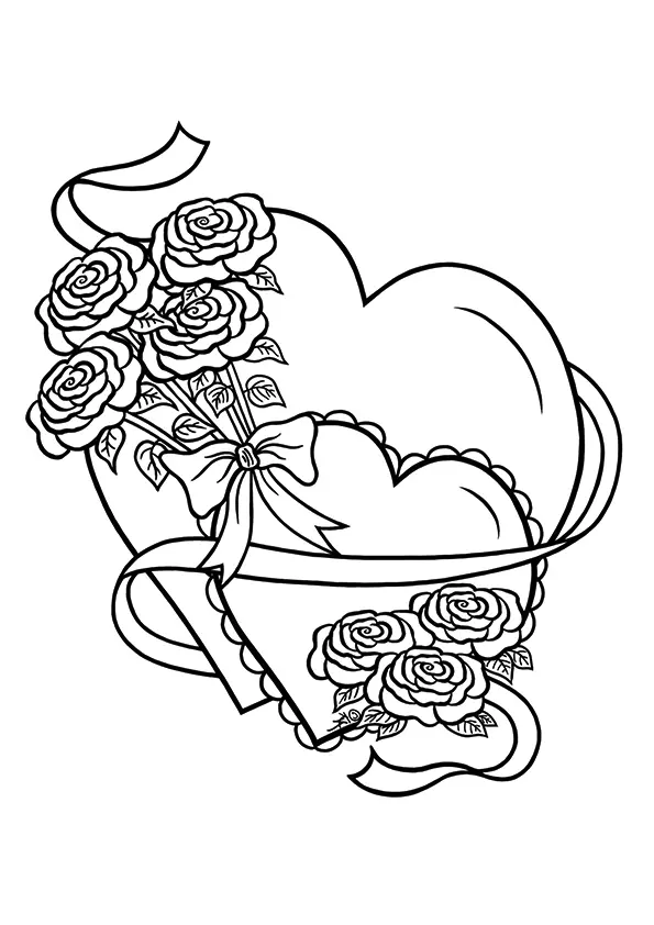 Heart Coloring Pages – 039