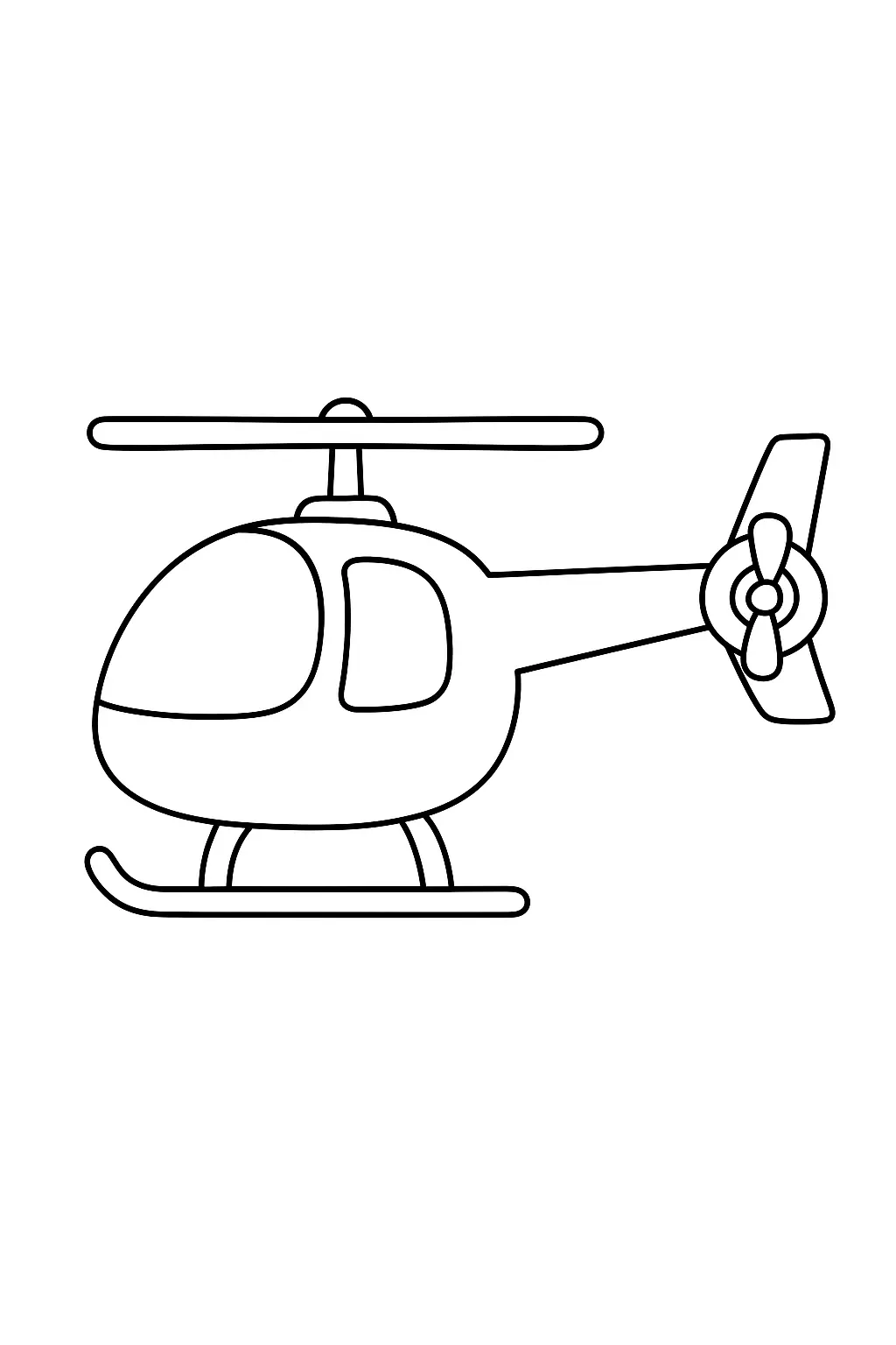 Helicopters Coloring Pages – 007